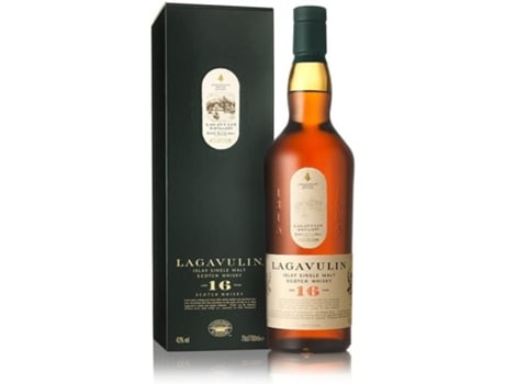 Uísque escocês single malt 70 cl Lagavulin 16 anos