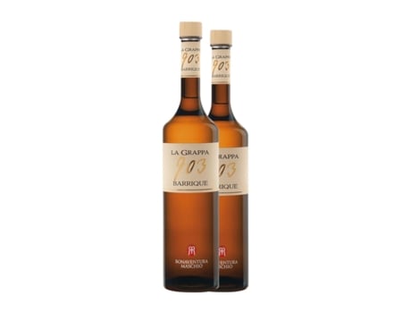 Aguardente Grappa BONAVENTURA MASCHIO 903 Barrique Venezia (0.7 L - 2 Unidades)