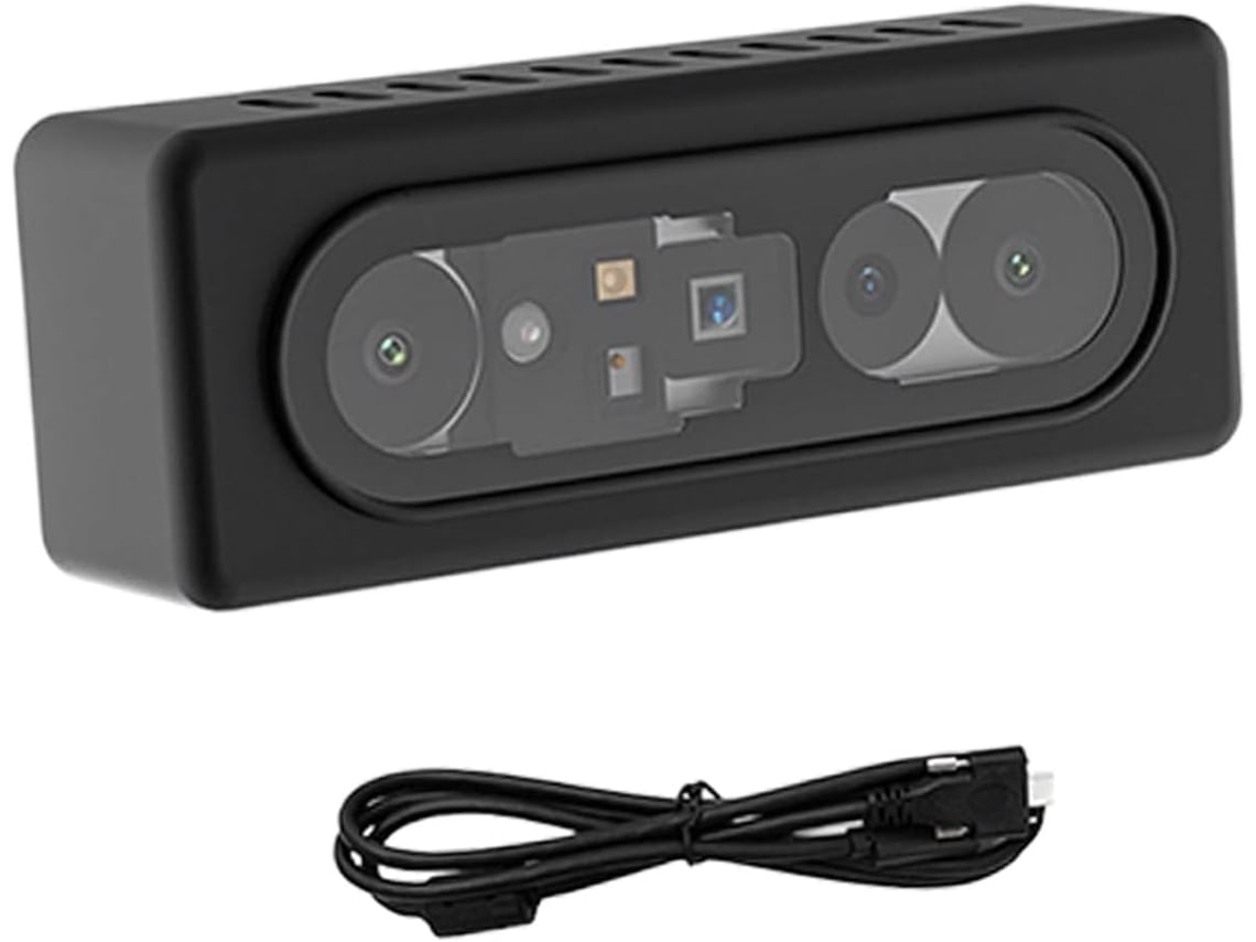 Mini Câmera Com Visão Inteligente, Estrutura Binocular, Leve, Compatível
