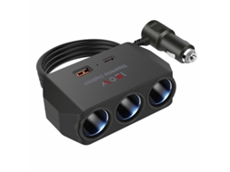 Rallonge Allume-cigare 1 Vs 3 Preços, Divisor De Alimentação Usb Para Carro, Adaptador Para Portas De Extensão Usb