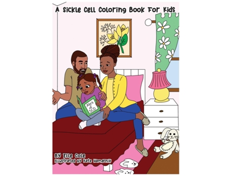 Livro A Sickle Cell Coloring Book For Kids De Elle Cole (inglês)