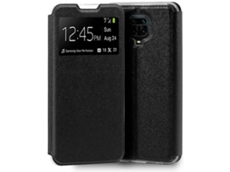 Capa Xiaomi Redmi Note 9S, Note 9 Pro COOL Flip Cover Preto