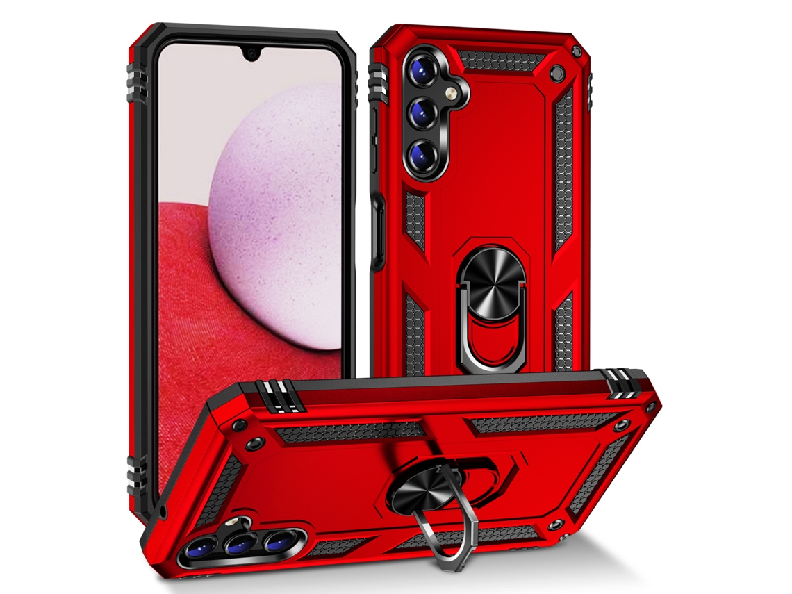 Capa Para Samsung Galaxy S24 À Prova De Choque -vermelho Gertiz