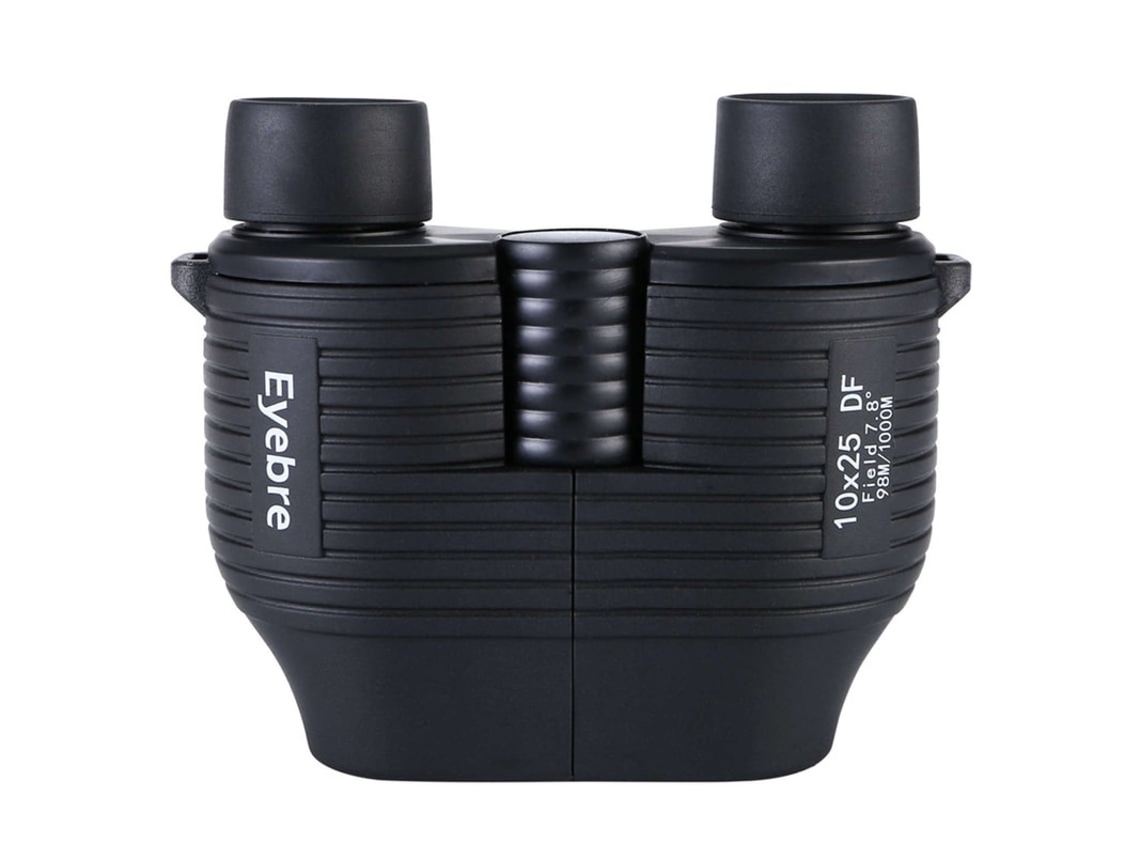 Telescópio Portátil 10x25 Binóculos Hd Telescópio De Alta Potência Tamanho Compacto Binocular Baixa Luz Para Concerto Bestvite (preto)