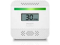 Detector De Dióxido De Carbono Portátil Com Visor Digital Lcd, Compatível Com Uso Doméstico E Em Viagens, Alarme De Co2 Com Certificação Ul