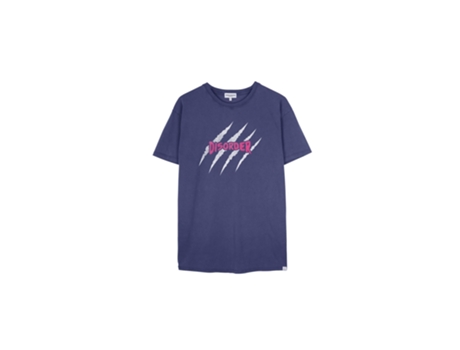 T-shirt para Mulher FRENCH DISORDER (M - Algodão - Azul)