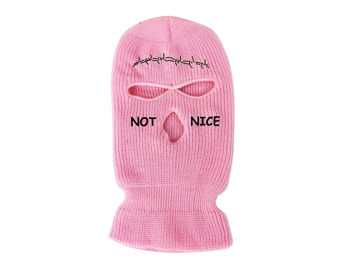 Gorro Balaclava de Punto com 3 Aberturas para Inverno S/MARCA
