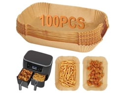 Liners para Air Fryer Ninja Nova Line, 100pcs, papel antiaderente | S/MARCA