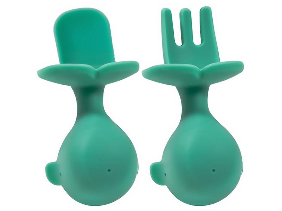 1pcs Colher Garfo Para Bebê