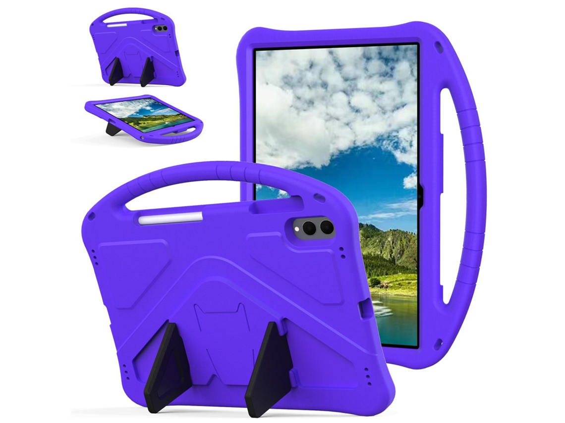 Capa Protetora Para Samsung Tab S11 Ultra 14.6 Suporte À Prova De Quedas Para Tablets Portáteis.roxo Ushion (2025)