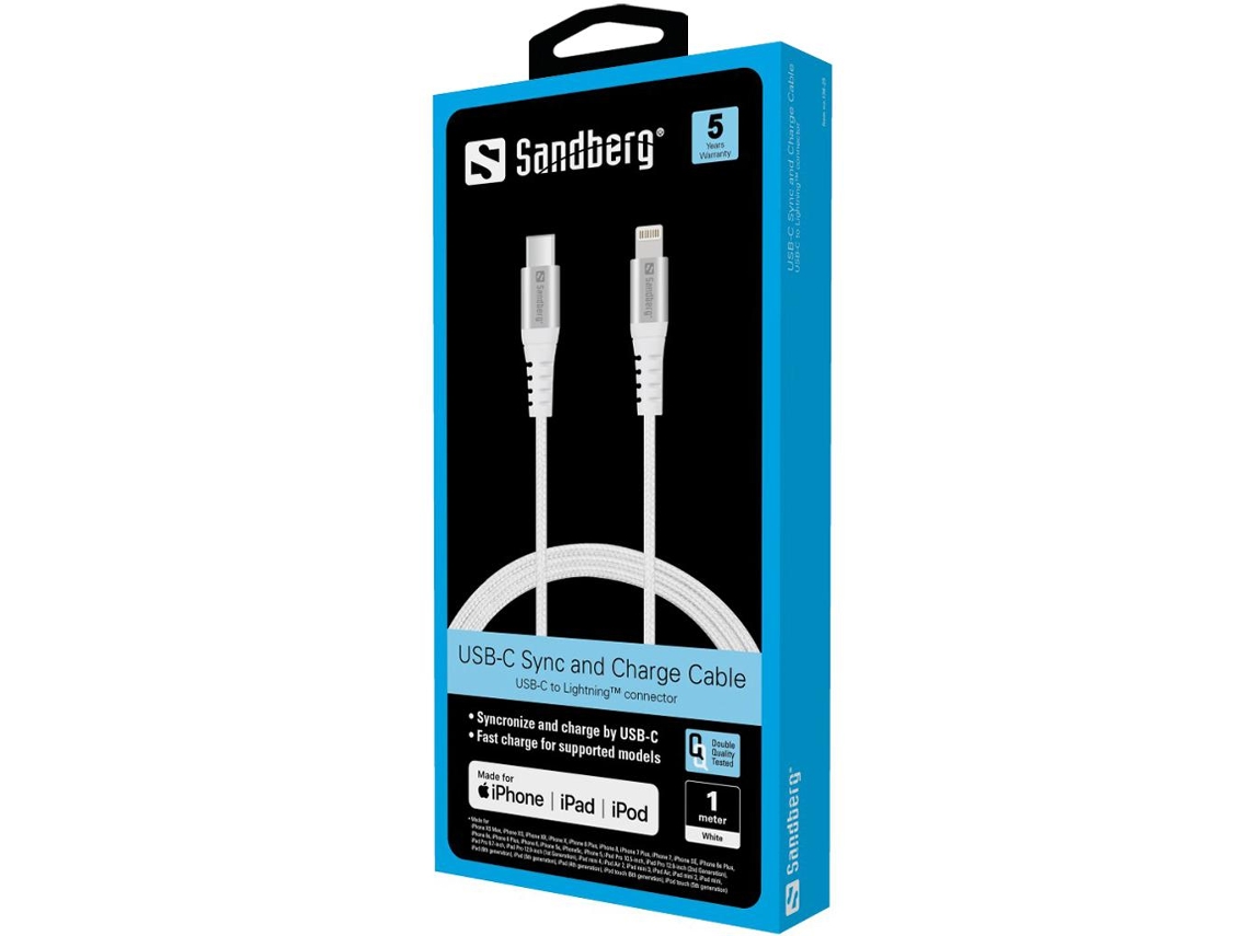 Sandberg Usb-C Pd To Lightning Mfi 1M