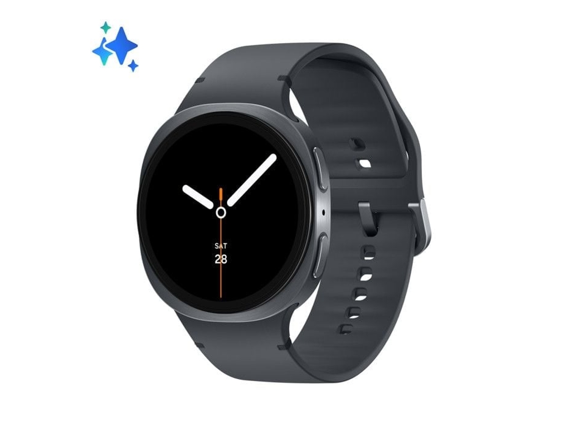 Galaxy Watch8 44mm Cinza Escuro Smartwatch Gps Bluetooth Cardiofrequencímetro SAMSUNG