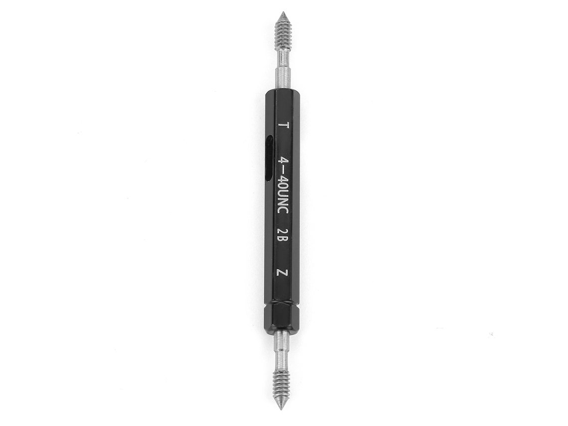 Calibrador de rosca de aço de alta qualidade Mercury Gauge, padrão 2b, unidades padrão 4-40unc