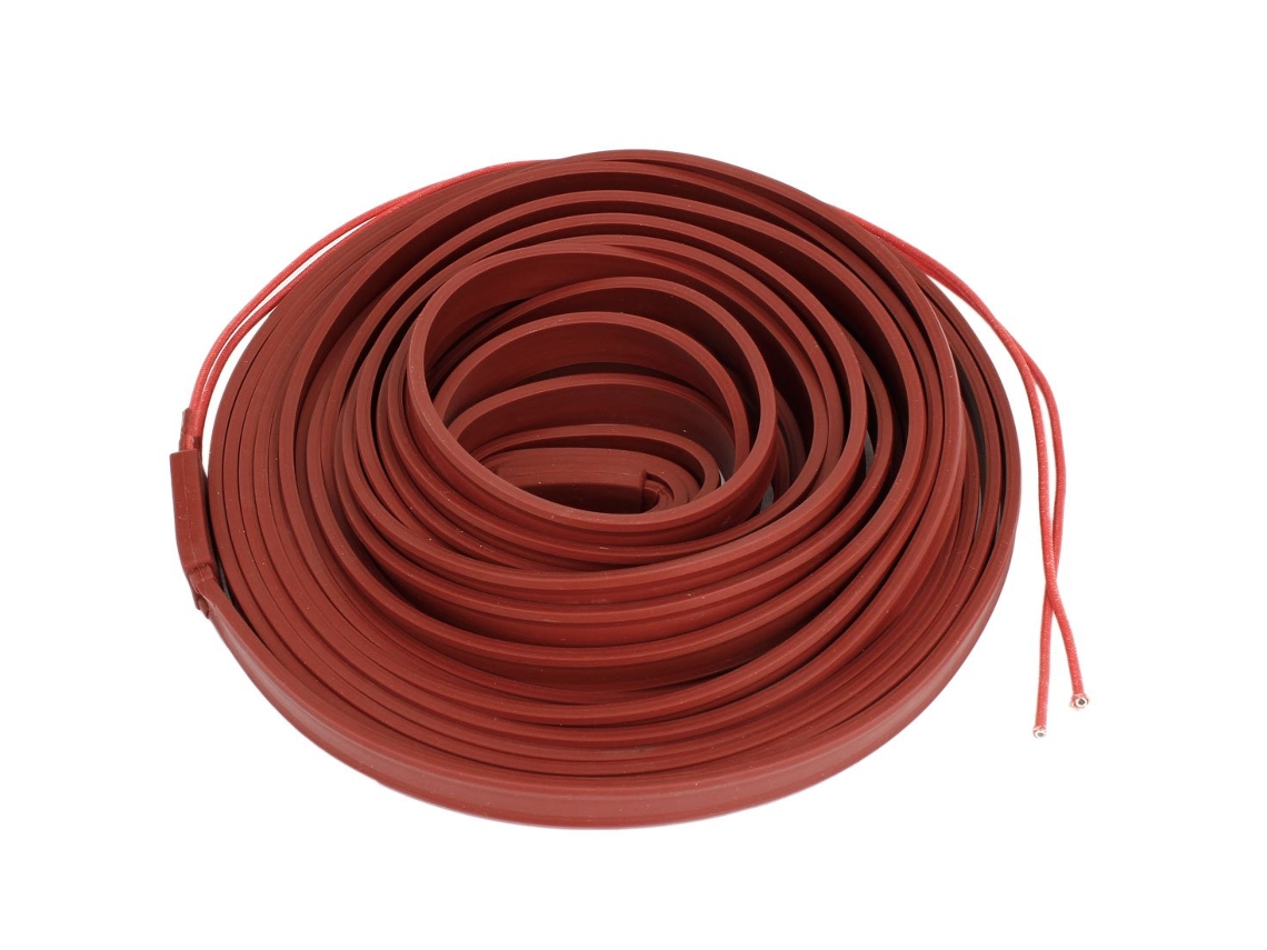 Cabo de Aquecimento Impermeável para Tubulação, Vermelho Tijolo, 220V, 10m x 15mm CHABERLU