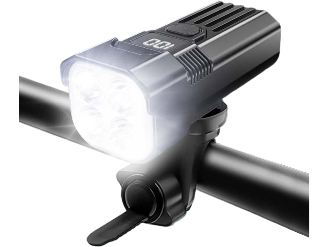 Farol Dianteiro À Prova D'água Para Bicicleta, Com Luz Brilhante