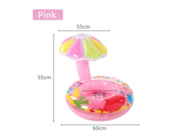 Boia De Natação Inflável Para Crianças Com Assento, Boias De Piscina, Brinquedo De Piscina, Boia Flutuante Para Bebês Slowmoose