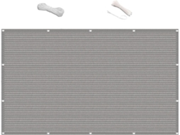 Tela De Privacidade, Guojun, 140 X 220 Cm, Material Alta Qualidade, Cinza