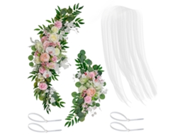 Conjunto de 3 Arcos de Flores para Casamento LAXISCREED