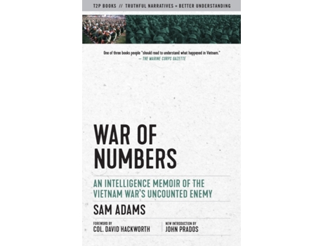 Livro war of numbers de sam adams,col. david h. hackworth,john prados (inglês)