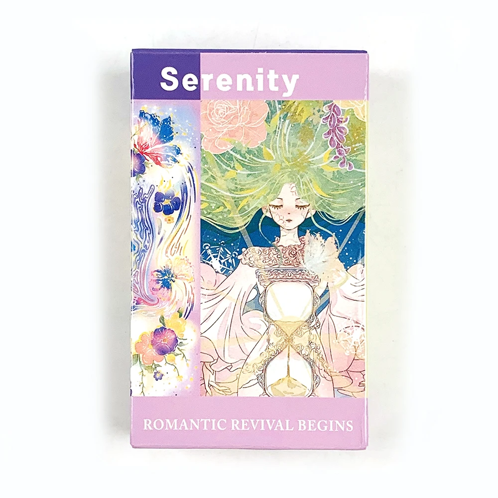 Tarot Tranquility, Um Conjunto Novíssimo E Com Design Requintado, Composto Por 80 Cartas Para Adivinhação E Leitura Da Sorte.