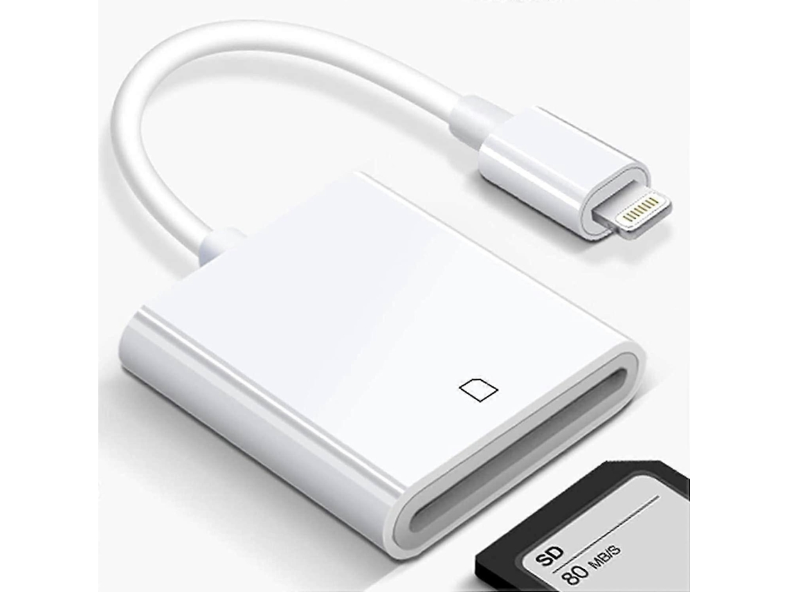 Lurelia Adaptador Lightning Para Sd, Conversor Compacto
