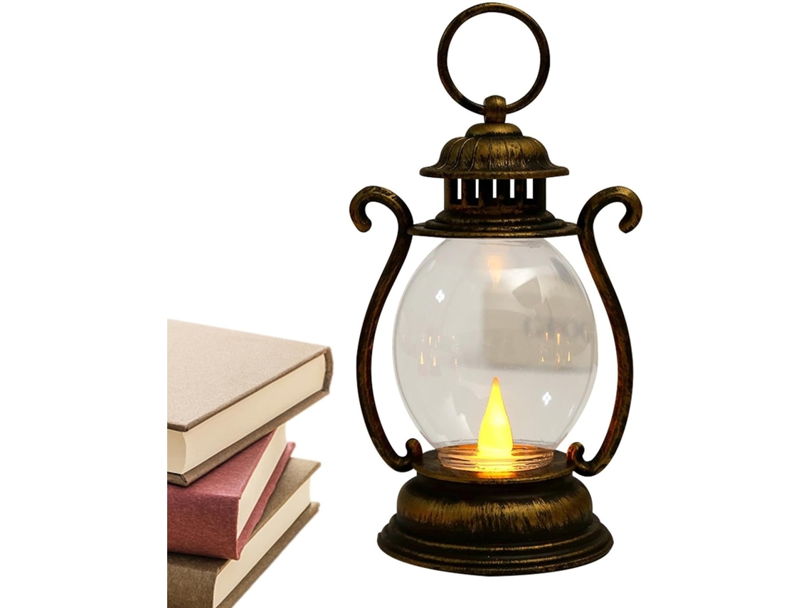 Lâmpada portátil LED vintage para Tenda