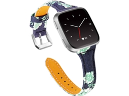 Bracelete WJS Pele Strap-B para Fitbit by Google Versa