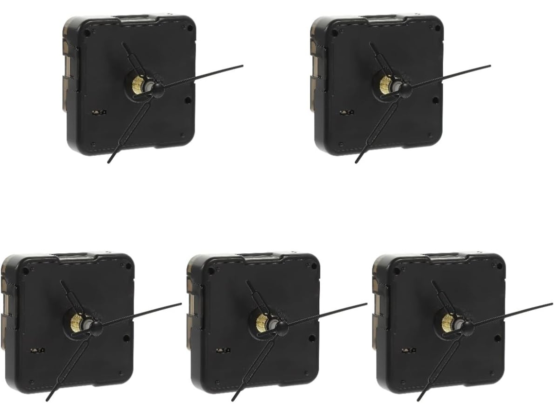 Conjunto Com 5 Relógios De Parede Silenciosos Para Montar (faça Você Mesmo)