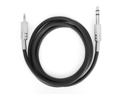 Cabo de Áudio 3.5mm para 6.35mm Trs Estéreo Adaptador 2m | S/MARCA