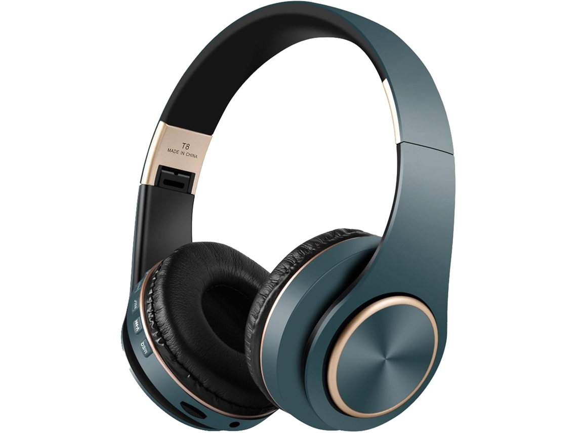 Fones De Ouvido Recarregáveis Com Cancelamento Ruído, Estéreo, Supra Auriculares, Ideais Para Jogos, Uso Diário E Para