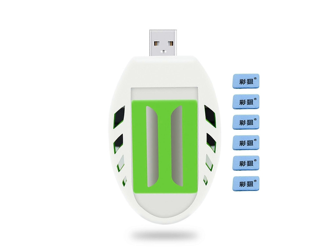 Aquecedor Repelente De Mosquitos Usb Com Conjunto Chips Bobina Repelente, Portátil E Elétrico, Para Uso Extern O, Em Carros Viagens.