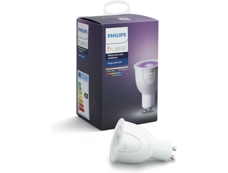 Lâmpada Inteligente PHILIPS HUE  (GU10 - Branco e cor) — Smart Lighting | 6.5 W