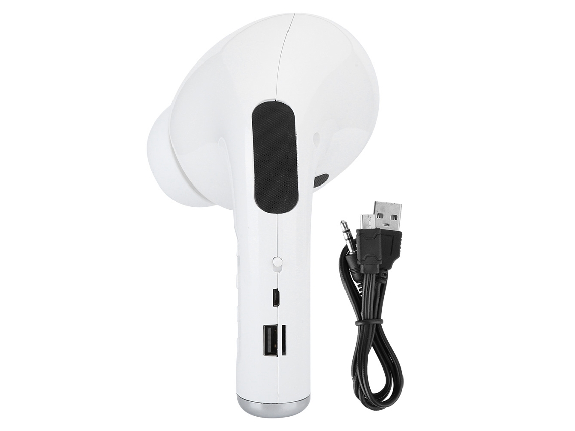Caixa de Som Mali Bluetooth Sem Fio com Subwoofer, Suporta Cartão TF, Áudio Estéreo