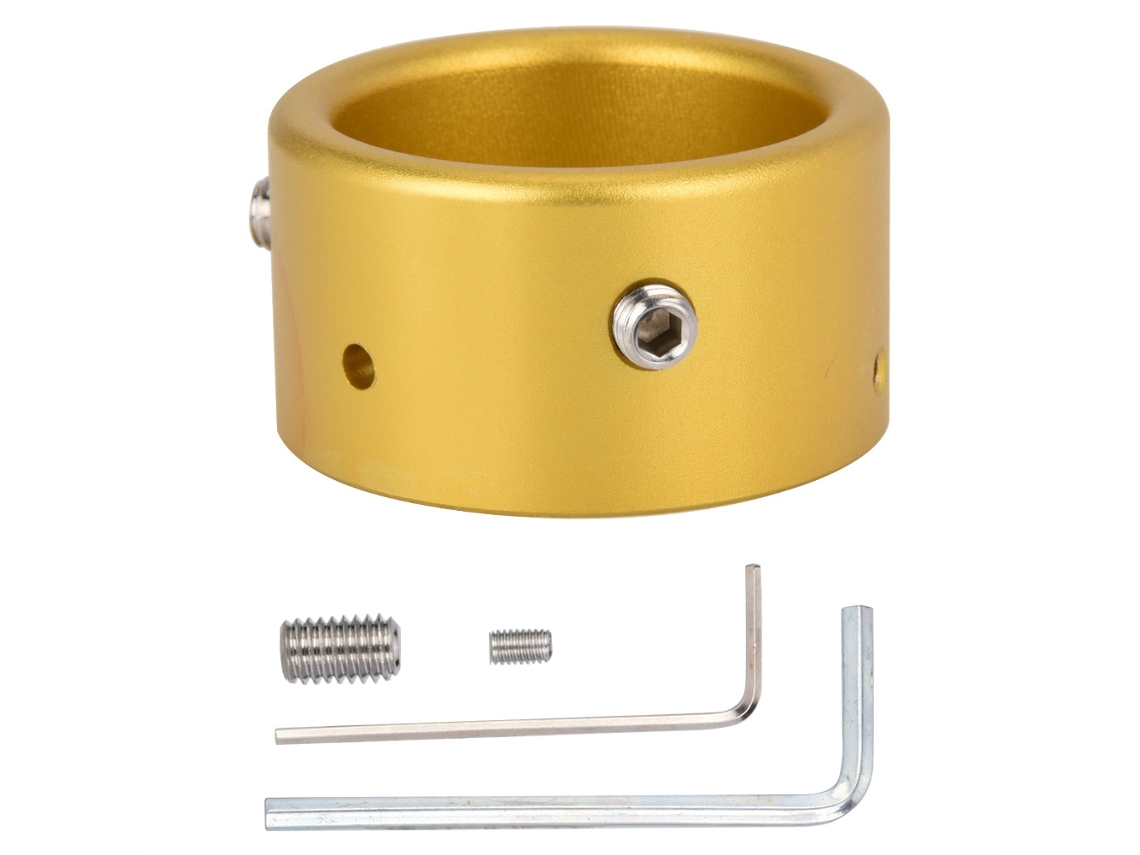 Aetheria alarme Antirrobo Antena Carro Liga Alumínio Clip Sensor Sução Dourado Hh alm01