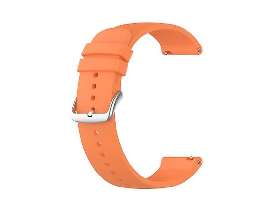 Lurelia Pulseira De Silicone Laranja, Compatível Com Garmin Move Luxe 20 Mm