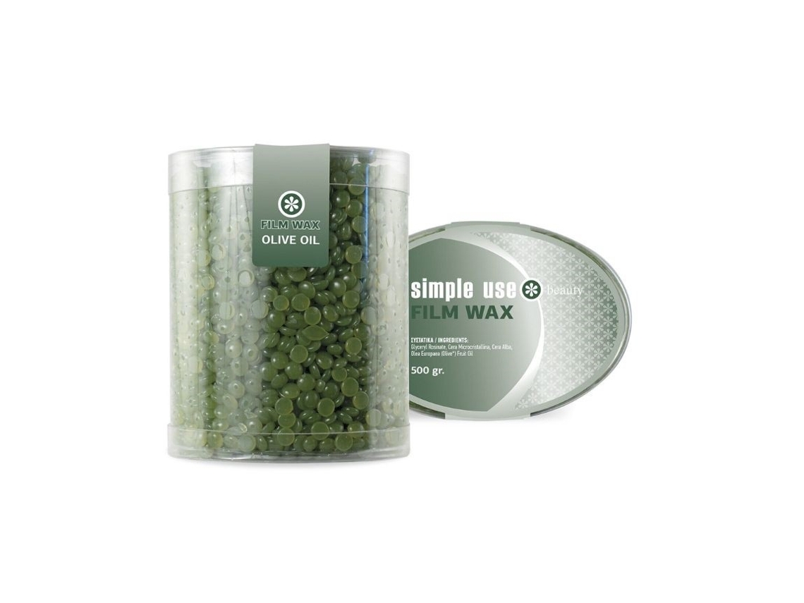 SIMPLE USE Cera Perolas Oliva 500Gr