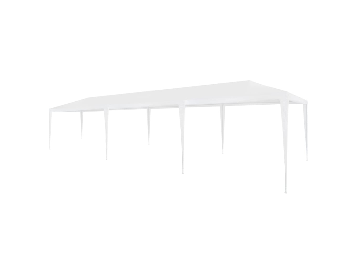 Vidaxl Tenda Para Festas 3x9 M Pe Branco