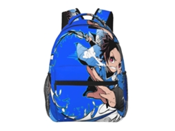 Mochila Demon Slayer N97 Para Estudantes, Durável E Leve, Com Alça De Ombro Impermeável E Respirável. Olysi Shop