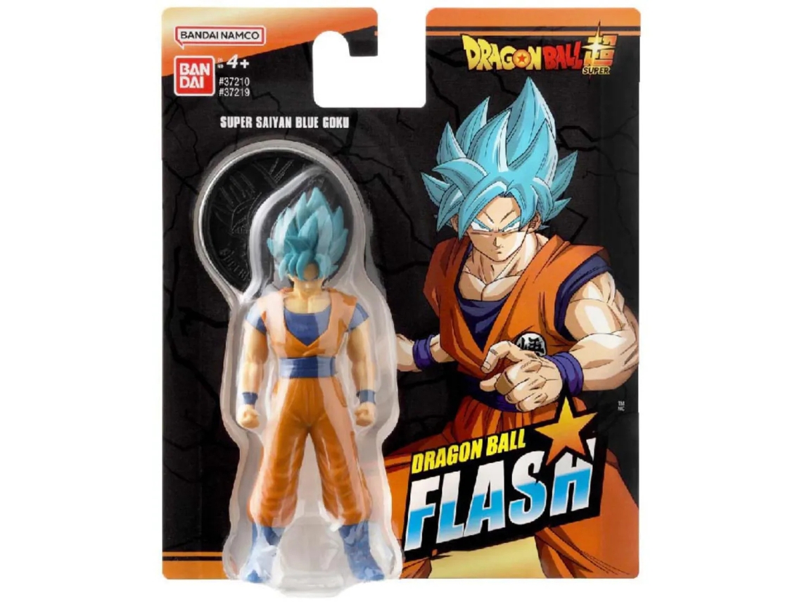 Boneco Goku Super Sayadin Blue Dragon Ball Super Bandai - Fun