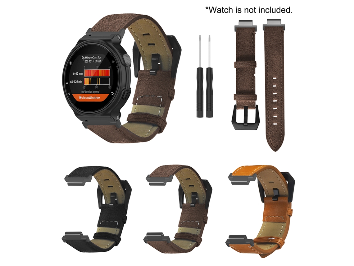 Mali cinto de Pulseira Antigo com Fivela de Aço Inoxidável para Smartwatch, Ajustável e de Alta Qualidade