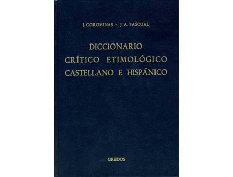 Livro 5.Diccionario Crítico Etimológico (Ri-X) de Varios Autores