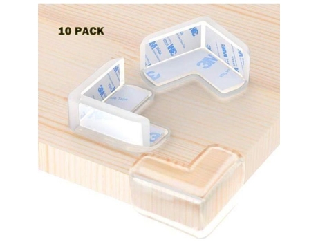 Protetor De Mesa Yolistar 10pcs Transparente Grande Tamanho Forte Adesão Suave