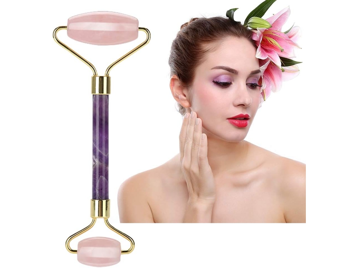 Massageador de rolo de jade com duas extremidades SFUSHOS