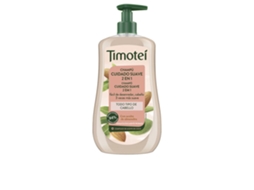 Shampoo Timotei Gentle Care 2 Em 1 Com Óleo De Amêndoa E Coco Para Todos Os Tipos De Cabelo Timotei 600 Ml