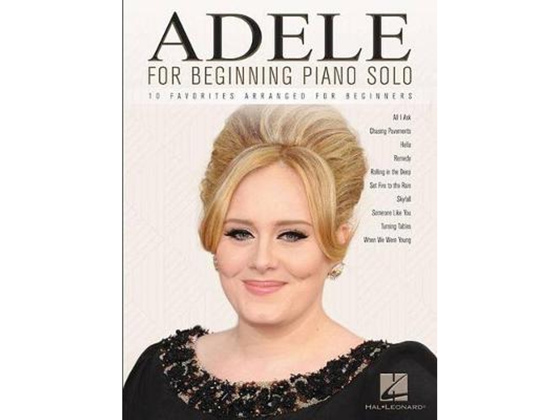 Livro Adele for Beginning Piano Solo de Created By Adele (Inglês)