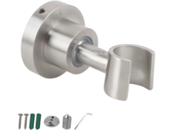 Suporte De Chuveiro Em Aço Inoxidável Espesso Com Parafusos, Suporte Universal Ajustável De Parede Com Rotação 90° Para