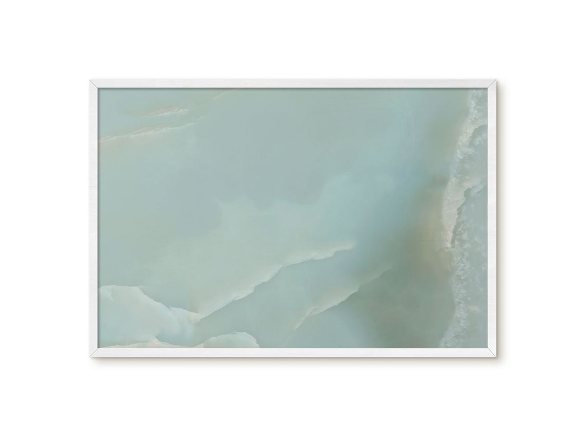 Magnetic Wall Board Marble Design For The Office Espelharte (60x40 Cm)