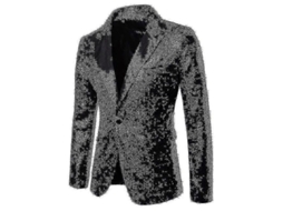 Jaqueta De Traje Masculino Formal Para Casamento, Manga Longa, Estilo Clássico, Inverno E Primavera, Algodão E Poliéster Cor Preta