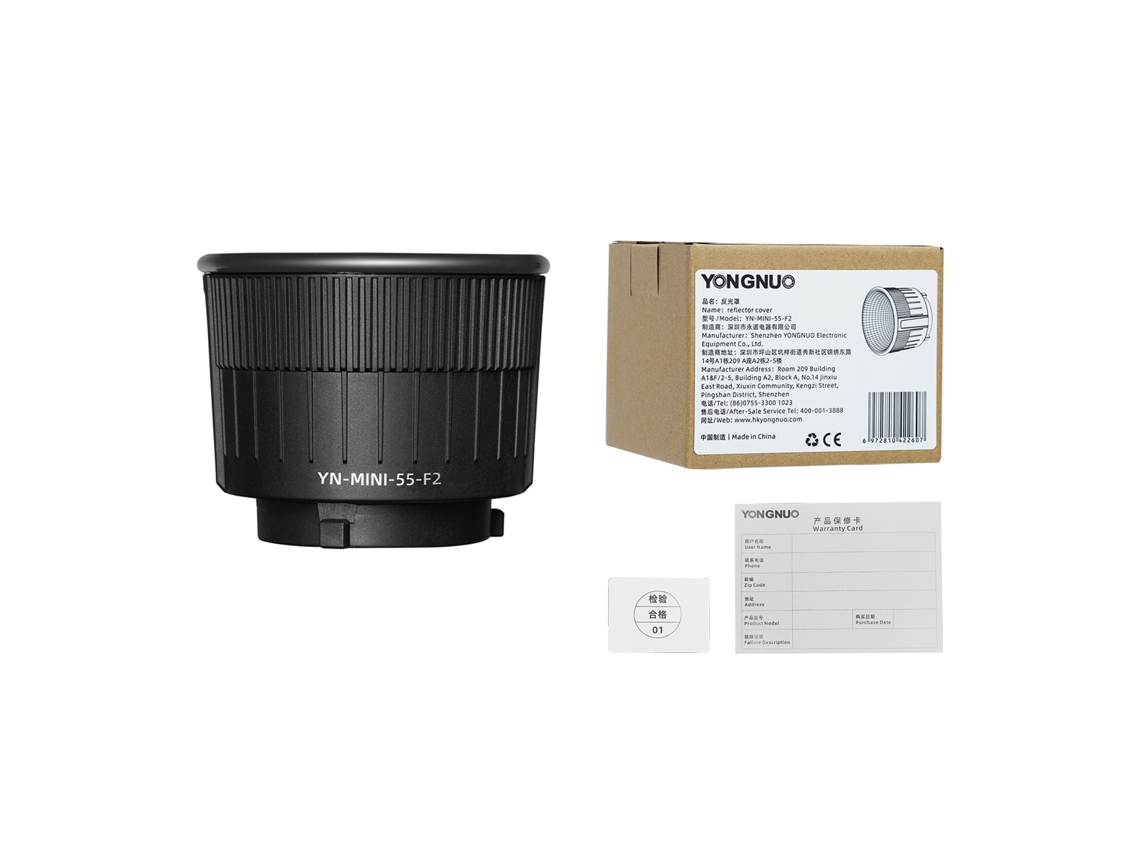 Refletor Yongnuo Mini Bowens Mount Para Yongnuo Yn150 Yn150s Yn150s Bi Yn150 Li
