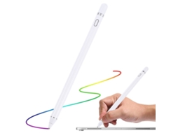 Lurelia Caneta Capacitiva Ativa Universal Android/ios/windows, Micro Usb, Branco